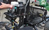 držák hydraulické jednotky na vyvážecím vleku